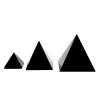 1pc 30-90mm Quality Natural Obsidian Nunatak Pyramid Decoration,90-95mm view 3