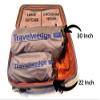 Self-Inflating Bed Wedge Pillow | Lightweight for Travel | Wedge Pillow for Sleeping and Acid Reflux, Heartburn, and GERD Pillow (30 Inch - Checked Bag Version) view 3