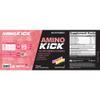NutraBio Amino Kick  BCAA Powder with Natural Caffeine  Amino Acids Supplement for Energy, Hydration & Recovery  BCAAs, Electrolytes & Amino Acids  Raspberry Lemonade, 30 Servings view 2