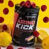 NutraBio Amino Kick  BCAA Powder with Natural Caffeine  Amino Acids Supplement for Energy, Hydration & Recovery  BCAAs, Electrolytes & Amino Acids  Raspberry Lemonade, 30 Servings view 3