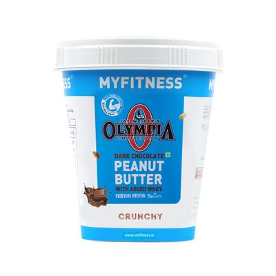 MYFITNESS Peanut Butter Chocolate Olympia Non-GMO Gluten-free No Preservative All Natural Ingredient High Protein Made with American Recipe (17.9 Ounce)