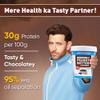 MYFITNESS Peanut Butter Dark Chocolate Smooth With Added Whey High Protein Non-GMO Gluten-free No Preservative All Natural Ingredient Made with American Recipe (17.9 Ounce) view 4