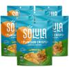 Solula Plantain Crisps Authentic Tostones, Caribbean Lime, 4 Ounce (Pack of 6), Kettle Cooked Chips, Gluten Free, Paleo Friendly, Grain Free, Vegan view 1