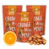 Almond Brothers Roasted Almonds - Pack of 3, 5 oz - Orange Almonds with Cayenne Pepper - Gluten-Free, Non-GMO view 1