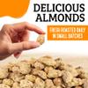 Almond Brothers Roasted Almonds - Pack of 3, 5 oz - Orange Almonds with Cayenne Pepper - Gluten-Free, Non-GMO view 4