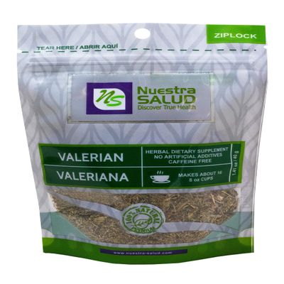 Nuestra Salud - Valerian Root Tea Herbal Infusion (40g) Raiz de Valeriana Hierbal