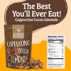 Almond Brothers Roasted Almonds - Pack of 3, 5 oz - Hand Crafted Cappuccino & Cocoa Almonds, Gluten-Free, Non-GMO view 2
