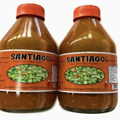 Border Merchant Hot Sauce Red Piquin Peppers From Mexico 8.5oz Pack