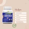 Natural Skin Relief  Herbal Supplement for Soothing Itchy, Dry, and Irritated Skin  100% Plant-Based, Vegetarian Capsules view 2