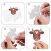 18pcs Glitter Dessert Cupcake Topper Cow Country Western Bull Riding Bull Rider Competition Theme Decor Supplies Man Boy Girl Happy Birthday Party Decorations view 4