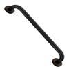 20 Inch Bronze Shower Grab Bar Oil Rubbed Black, Munzong Antique Brass Bathroom Grab Bar w/Anti-Slip Knurled Grip, Bathroom Balance Bar, Safety Handrail Support, Injury Elderly Senior Assist Handle view 1