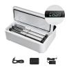 Niczu Insulin Cooler Travel Case Portable Medication Refrigerated Box 2-8 Thermostat Mini Medicine Fridge/Drug Reefer Support Multiple Modes of Power Supply,White view 1