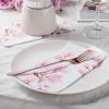 200 Pcs Floral Guest Napkins Bathroom Napkins Guest Disposable Hand Towels Dinner Paper Napkins Decorative Towels for Wedding Holiday Anniversary Birthday Tea Party Baby Shower view 2