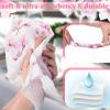 200 Pcs Floral Guest Napkins Bathroom Napkins Guest Disposable Hand Towels Dinner Paper Napkins Decorative Towels for Wedding Holiday Anniversary Birthday Tea Party Baby Shower view 4