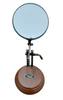 Vintage Style Desk Top Channer Magnifier 4" Brass Magnifying Glass Wooden Stand Desk Lens Magnifying Glass Gift view 3