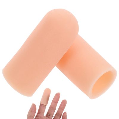 BESPORTBLE Silicone Protector, Skin Color Cover Sleeves for Protecting Cracked/ / 1Pair (1.3 * 4cm)