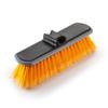 Medium Bristle Deck Scrub Brush - Composite Deck Brush Head & Vinyl Siding Brush // Boat Scrub Brush, Roof Brush for Extension Pole // Exterior, Patio & Deck Cleaning Brush (Pole Sold Separately) view 1