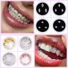 3pcs/Box Dental Tooth Gem Crystal Jewelry Acrylic Tooth Beauty Diamond Ornaments Tooth Deco Material Various Shape for Choose (Color : 3) view 3