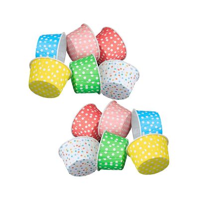 100pcs Party Supplies Paper Dessert Bowls Paper Cake Cups