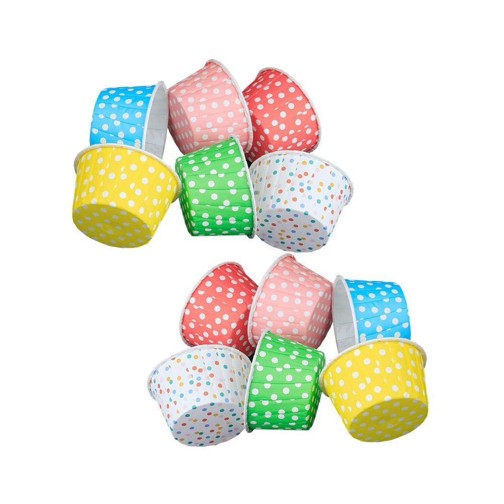 100pcs Party Supplies Paper Dessert Bowls Paper Cake Cups