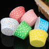 100pcs Party Supplies Paper Dessert Bowls Paper Cake Cups view 3