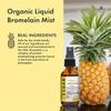GIVOL Organic Raw Bromelain Mist-Liquid Pineapple Extract - Enhanced Potency 500mg, for Kids & Adults - Non-GMO - 60ml 120 Day Supply view 2