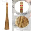 32 inch Multi-Surface Sturdy Outdoor Authentic Coconut Leaf Broom Asian Heavy Duty Broom Thai Natural Coconut Leaf Broom (Country Rustic) (1 Piece) view 2