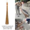 32 inch Multi-Surface Sturdy Outdoor Authentic Coconut Leaf Broom Asian Heavy Duty Broom Thai Natural Coconut Leaf Broom (Country Rustic) (1 Piece) view 3