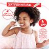 Jack N' Jill Tickle Tooth Toddler Toothbrush & Toothpaste Set - Baby Electric Toothbrush, Natural Toothpaste for Kids, Made for Tiny Teeth, Organic Fruit Flavor (Strawberry & Blueberry) view 2
