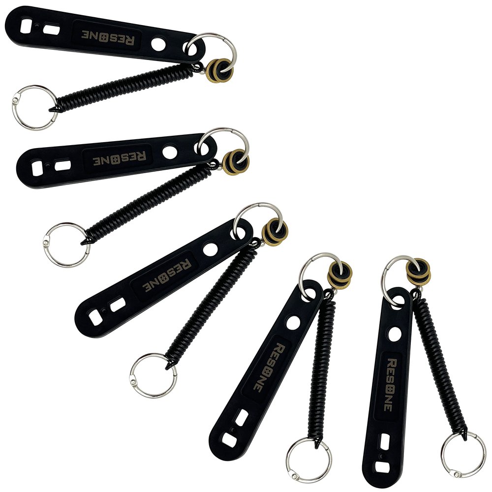 Medical Oxygen Cylinder Wrench 5 Pack w/Bungee Cord & 2 Yoke Washers, Nylon, Fits Oxygen CGA-870 Post Valves, Durable Oxygen Tank Key Wrench, Oxygen Tank Key, Oxygen Accessories, Gas Tank Wrench