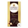 Ferrero Rocher Dark Hazulnut, Noir Avec Noisettes 90g view 1