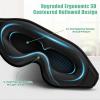 BeeVines 2 Pack 3D Sleep Mask Eye Mask for False Eyelash Extensions for Men & Women, Eye Mask for Sleeping with Adjustable Strap, 100% Blackout Eye Covers Night Sleep Blindfold for Yoga Travel view 4