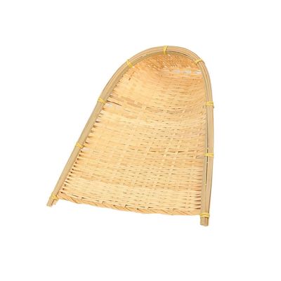 COHEALI Bamboo Weaving Dustpan 2 Pieces Bamboo Dustpan Chinese Mini DIY Art Painting, 12DW1H8S46A6KU09WC, 30 * 30 * 5cm