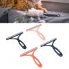 Portable Lint Remover,4Pcs Carpet Rake Clothes Fuzz Shaver,Manual Reusable Lint Roller Double Sided Pet Hairball Fluff Removing Shaver view 3