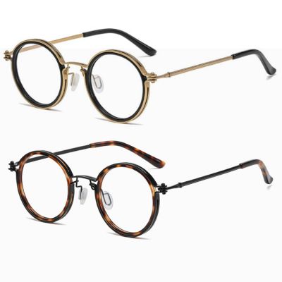 2pcs Transition Photochromic Bifocal Reading Glasses for Women men round computer Anti-fatigue driving reading sunglasses (2PCS-black&leopard, 1.0, multiplier_x)