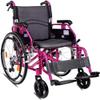 Transport Wheelchair Portable Magnesium Alloy Wheelchair Folding Lightweight Manual Self-propelled Wheelchair for The Elderly and Adults view 1