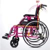 Transport Wheelchair Portable Magnesium Alloy Wheelchair Folding Lightweight Manual Self-propelled Wheelchair for The Elderly and Adults view 2