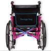 Transport Wheelchair Portable Magnesium Alloy Wheelchair Folding Lightweight Manual Self-propelled Wheelchair for The Elderly and Adults view 4