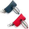 2 Pack Folding Reading Glasses for Men Women with Keychain Compact Bags Blue Light Blocking Portable Pocket Computer Readers,Blue and Red 2.5 view 1