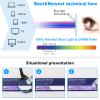 REAVEE 3 Pack Retro Oversized Reading Glasses for Women Blue Light Blocking Cute Stylish Large Frame Square Computer Readers Eye Protection with Spring Hinge,Yellow Pink Blue,1.0 view 4