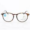 LKP Retro Reading Glasses Round Progressive Multifocus Glasses Anti Eyestrain Blue Light Computer Eyeglasses Tortoise (+2.5)(A,+2.00) view 2