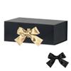 GoooodGift Black Gift Box Large, 12x8x4.5 Inches, Large Black Gift Box with Magnetic Closure Lid, Bridesmaid Proposal Box Gift Boxes for Festival (Matte Black) view 1