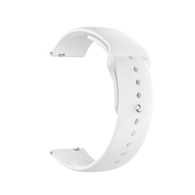 BAIYI HOPE Silicone Replacement Bands for Medical Alert ID Bracelet-White