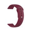 BAIYI HOPE Silicone Replacement Bands for Medical Alert ID Bracelet-Claret Red view 1