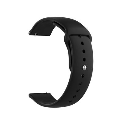 BAIYI HOPE Silicone Replacement Bands for Medical Alert Bracelet-Black