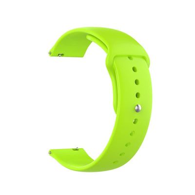 BAIYI HOPE Silicone Replacement Bands for Medical Alert ID Bracelet-Green