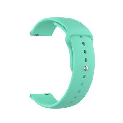 BAIYI HOPE Silicone Replacement Bands for Medical Alert ID Bracelet-Light Blue