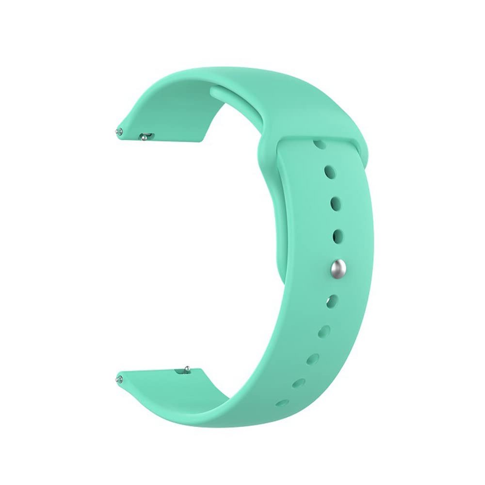 BAIYI HOPE Silicone Replacement Bands for Medical Alert ID Bracelet-Light Blue