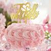 Finally Mr Mrs Personalized Glitter Gold Mr & Mrs Cake Toppers Couple Beach Cake Toppers For Wedding Anniversary Party Favors Wedding Gifts For Couple view 1