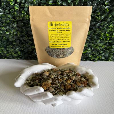 HealinGifts Cota Indian Tea Greenthread Thelesperma cut 1 ounce